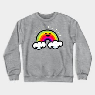 The Joyous Rainbow Crewneck Sweatshirt